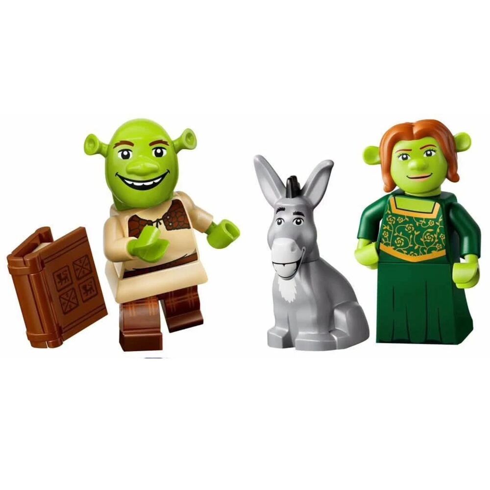 LEGO Shrek Series Collectible Minifigure 71053. Shrek, Donkey and Fiona SEALED!